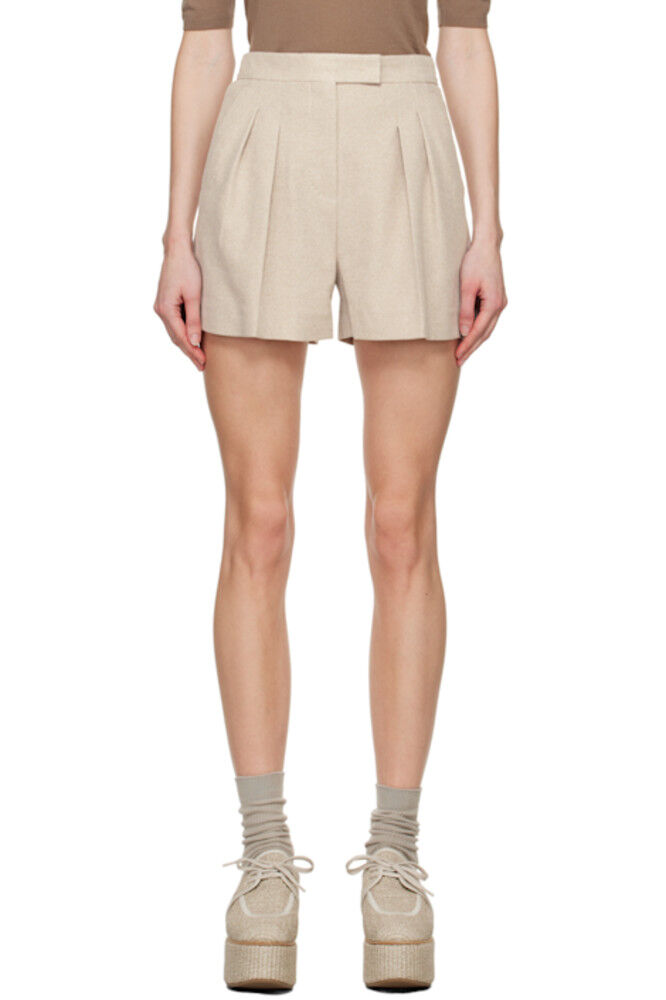 Бежевые шорты Джессика Max Mara
Бежевые шорты Джессика Max Mara
