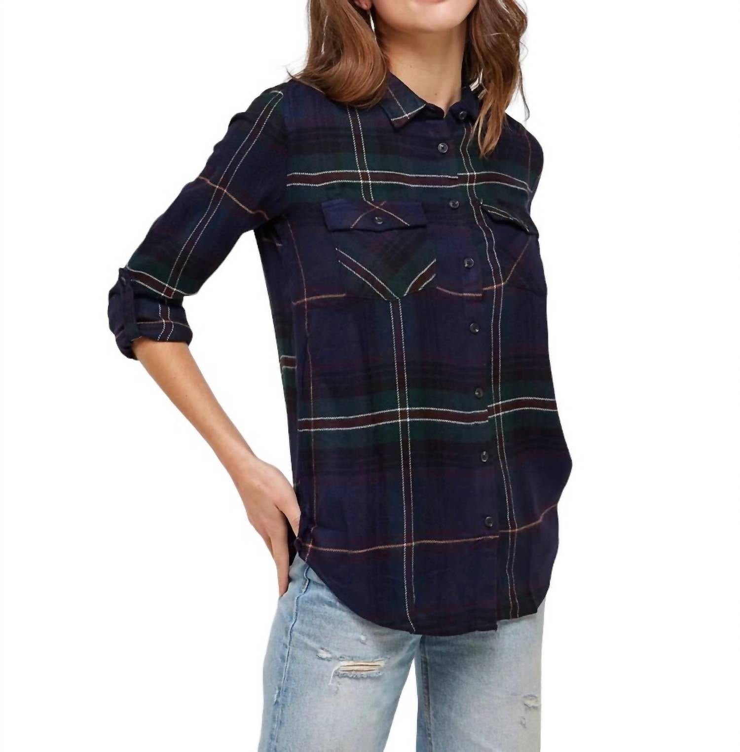 Футболка Aiden темно-синего цвета Thread & Supply
Футболка Aiden темно-синего цвета Thread & Supply