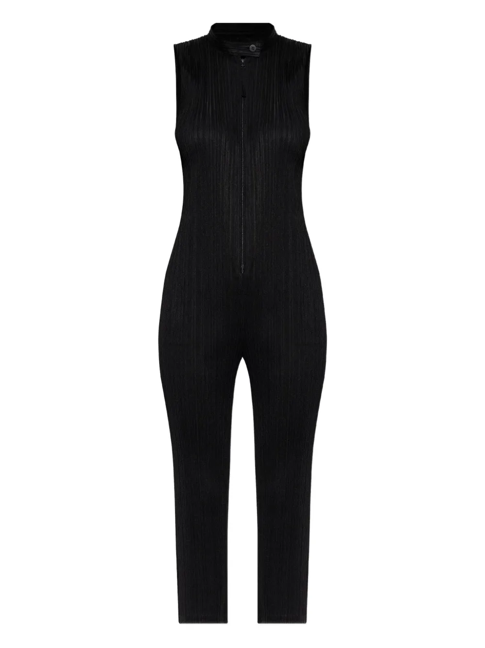 Плиссированный комбинезон на молнии Pleats Please Issey Miyake, черный
Плиссированный комбинезон на молнии Pleats Please Issey Miyake, черный
