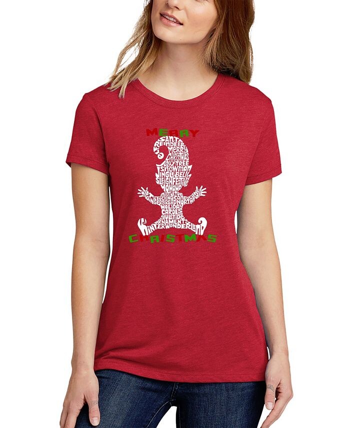Женская футболка с короткими рукавами Christmas Elf Premium Blend Word Art LA Pop Art, красный
Женская футболка с короткими рукавами Christmas Elf Premium Blend Word Art LA Pop Art, красный