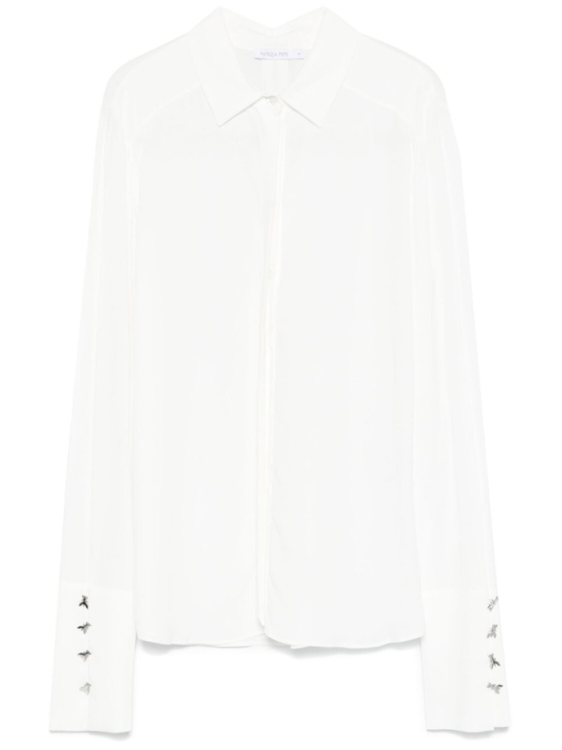 Креповая рубашка Patrizia Pepe, белый
Креповая рубашка Patrizia Pepe, белый