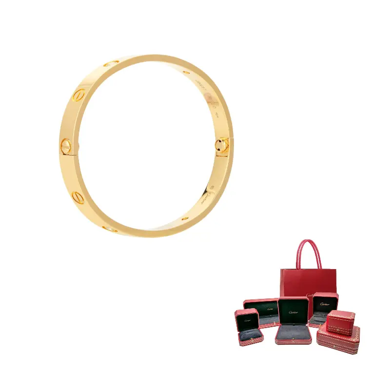 Cartier Браслет Love из розового золота 18 карат 2010-х годов
Cartier Браслет Love из розового золота 18 карат 2010-х годов