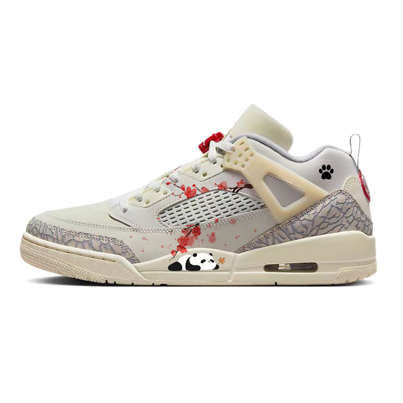Jordan Баскетбольные кроссовки Spizike Red Plum Panda Bear с низким верхом, износостойкие и нескользящие, бежевые, мужские
Jordan Баскетбольные кроссовки Spizike Red Plum Panda Bear с низким верхом, износостойкие и нескользящие, бежевые, мужские
