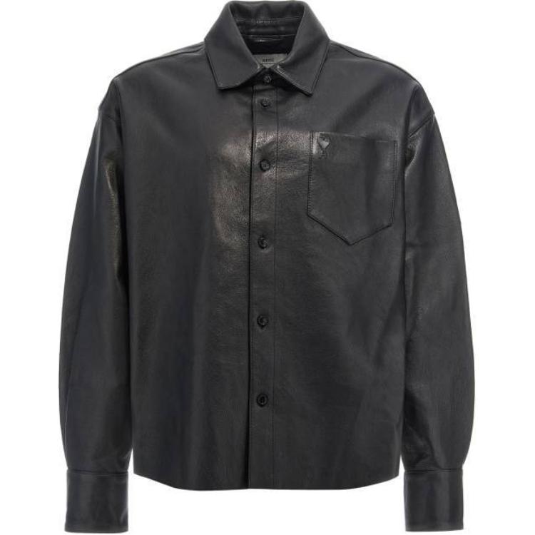 Кожаная рубашка paris ami de coeur AMIPARIS, черный
Кожаная рубашка paris ami de coeur AMIPARIS, черный