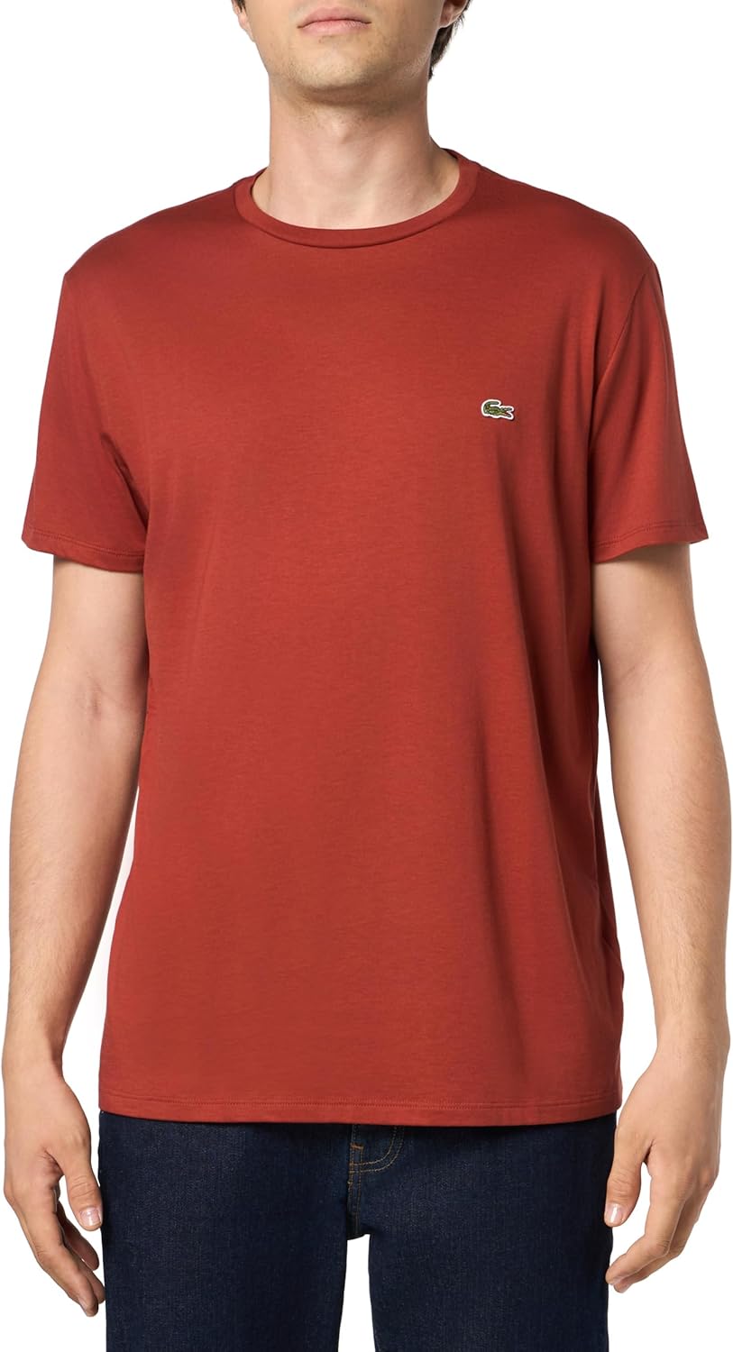 Мужская футболка Lacoste с коротким рукавом и круглым вырезом из джерси Pima, Brown, Коричневый, Мужская футболка Lacoste с коротким рукавом и круглым вырезом из джерси Pima, Brown
Мужская футболка Lacoste с коротким рукавом и круглым вырезом из джерси Pima, Brown, Коричневый, Мужская футболка Lacoste с коротким рукавом и круглым вырезом из джерси Pima, Brown