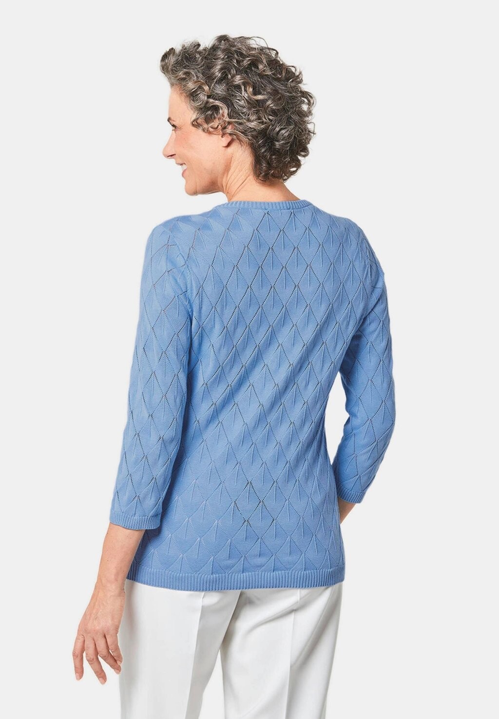 Джемпер AJOUR GEPFLEGTER MIT DURCHBRÜCHEN GOLDNER, синий
Джемпер AJOUR GEPFLEGTER MIT DURCHBRÜCHEN GOLDNER, синий