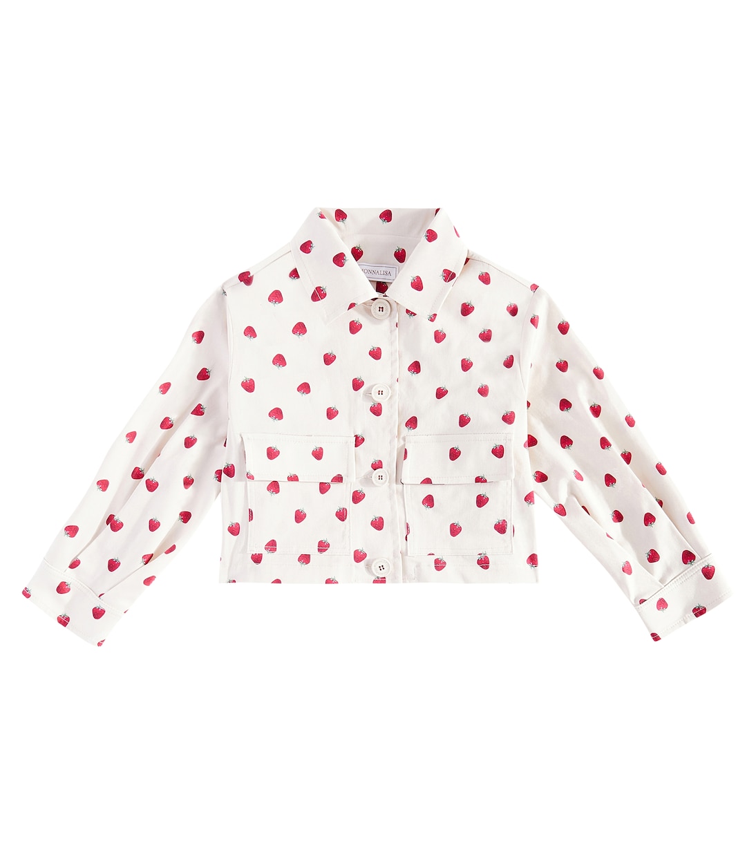 Пиджак из хлопчатобумажной габардиновой ткани с принтом Monnalisa, Beige+Rosso
Пиджак из хлопчатобумажной габардиновой ткани с принтом Monnalisa, Beige+Rosso