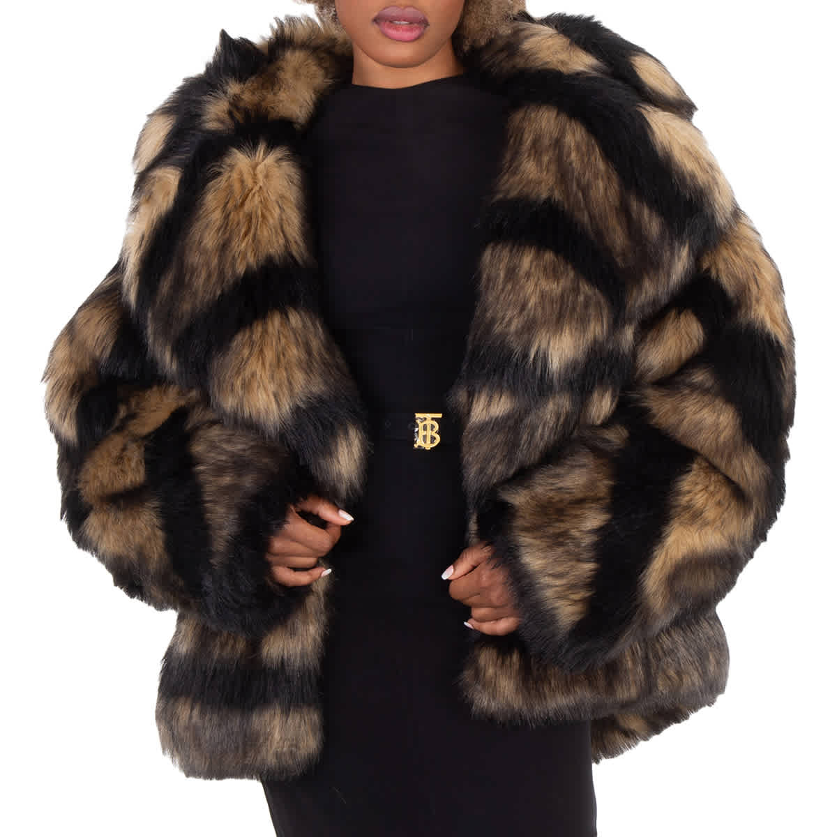 Барберри Полосатая Искусственный Мех Оверсайз Куртка Burberry, черный
Барберри Полосатая Искусственный Мех Оверсайз Куртка Burberry, черный