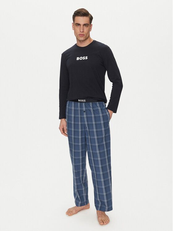 Пижама обычного кроя Easy Long Set 50535882 Boss, синий
Пижама обычного кроя Easy Long Set 50535882 Boss, синий