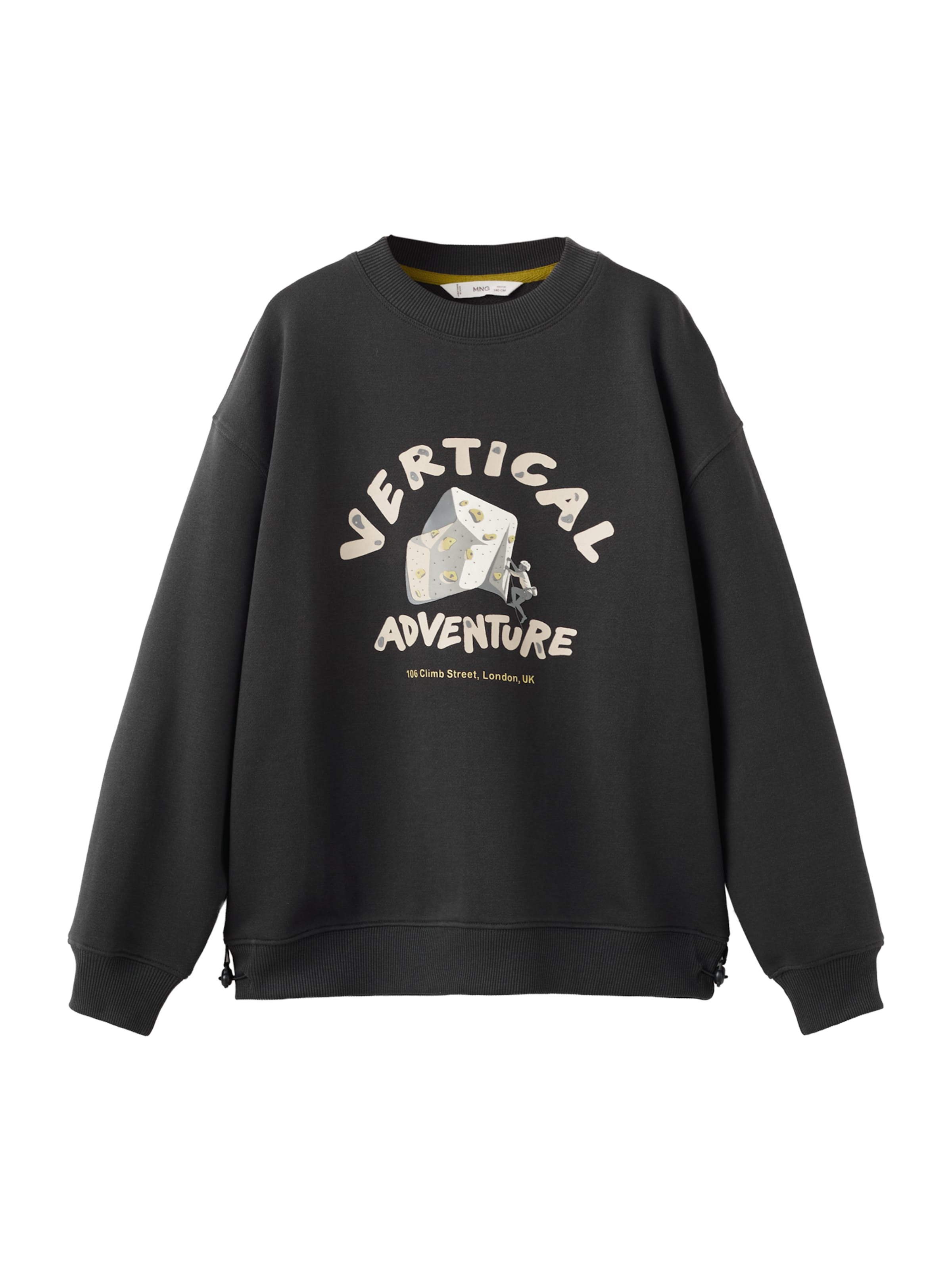 MANGO KIDS Толстовка 'ECHEESE' в сером, антрацитовом и гридже
MANGO KIDS Толстовка 'ECHEESE' в сером, антрацитовом и гридже