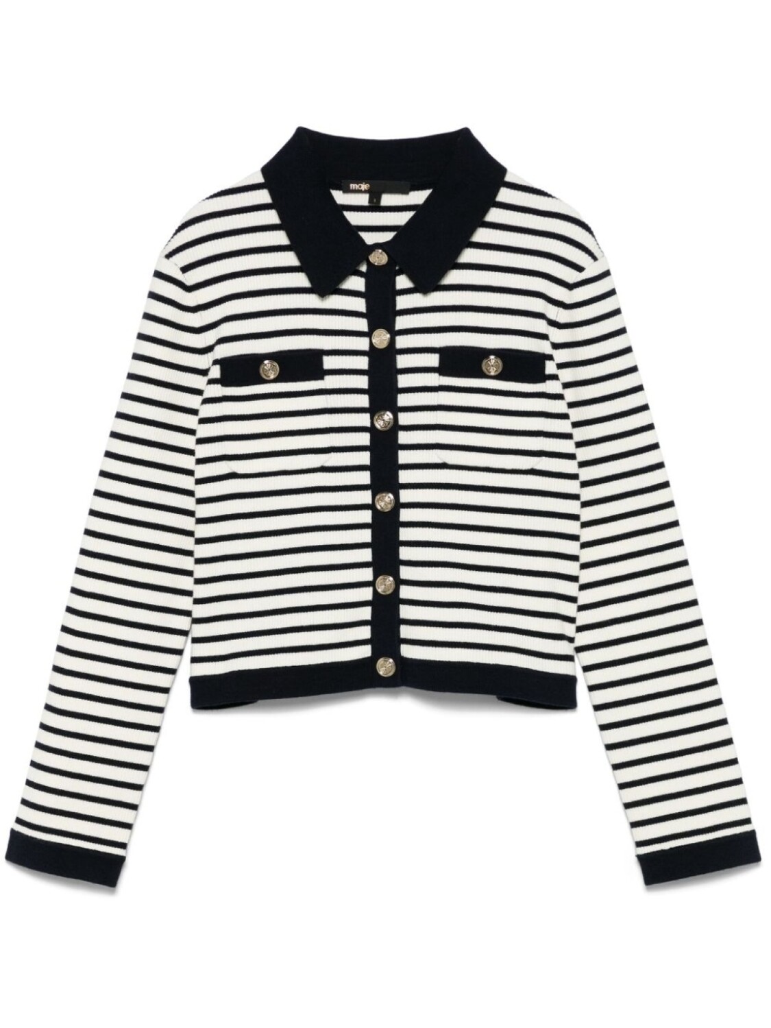Maje кардиган в полоску, синий
Maje кардиган в полоску, синий