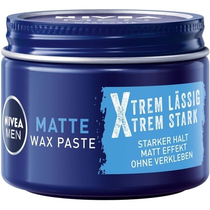 Мужские Стайлеры Matt Wax Paste 50 мл Матовый воск для волос для повседневного образа Сильная фиксация, Nivea
Мужские Стайлеры Matt Wax Paste 50 мл Матовый воск для волос для повседневного образа Сильная фиксация, Nivea