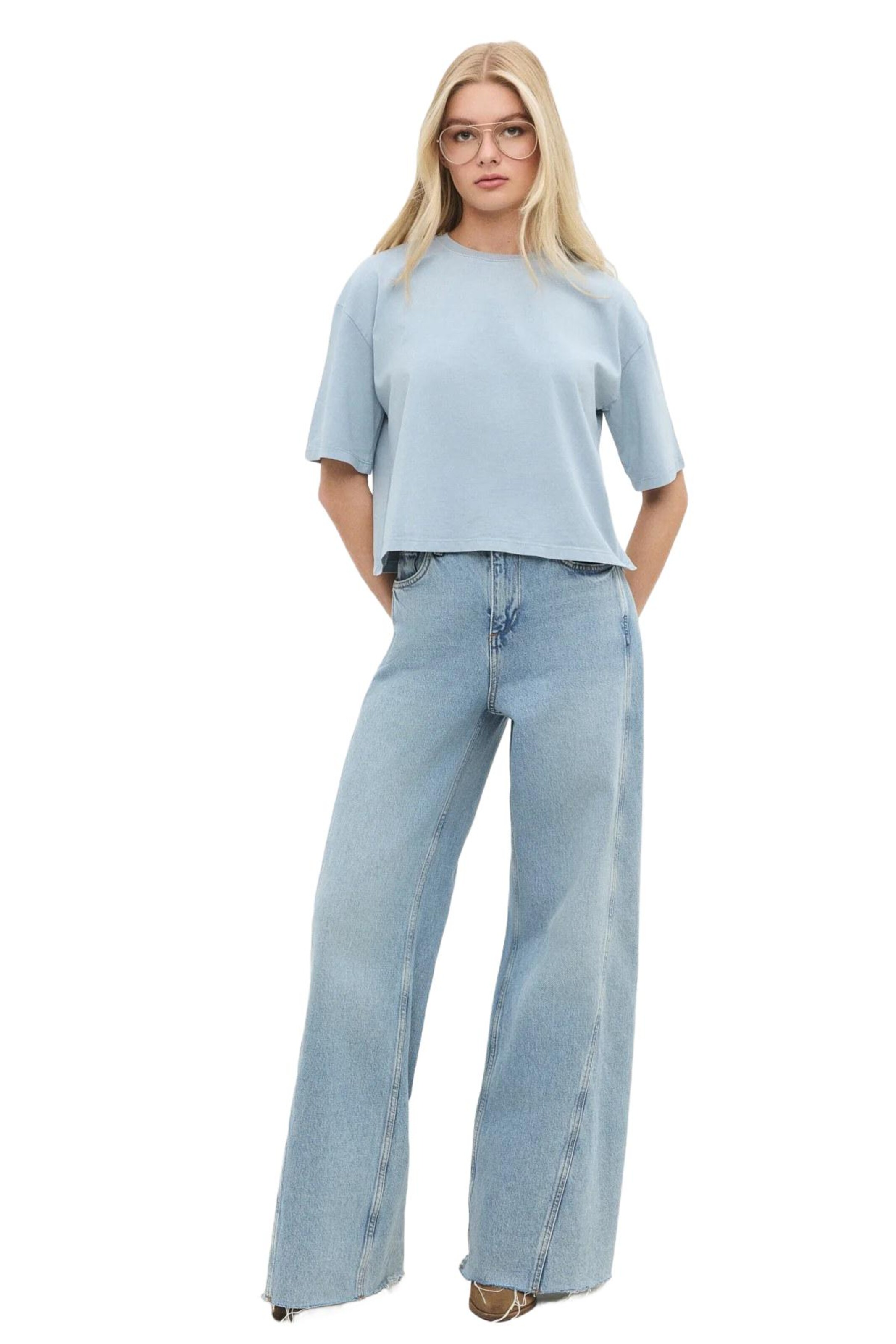 No Matter What Футболка в светло-голубом цвете
No Matter What Футболка в светло-голубом цвете