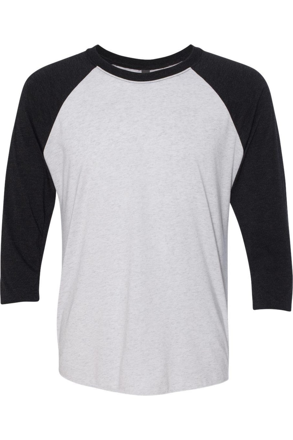 Футболка унисекс Triblend с рукавами реглан три четверти Next Level, цвет vintage black sleeves/ heather white body
Футболка унисекс Triblend с рукавами реглан три четверти Next Level, цвет vintage black sleeves/ heather white body