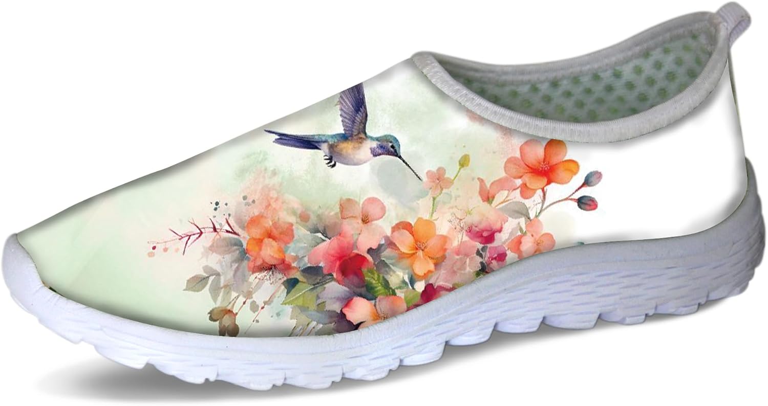 Слипоны с принтом морской черепахи в стиле тай-дай Forchrinse для женщин и мужчин, дышащие и легкие прогулочные и медицинские туфли из сетки, Hummingbird Plumeria
Слипоны с принтом морской черепахи в стиле тай-дай Forchrinse для женщин и мужчин, дышащие и легкие прогулочные и медицинские туфли из сетки, Hummingbird Plumeria