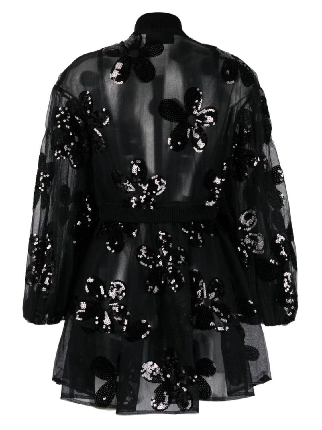 Пальто из тюля с пайетками Simone Rocha, черный
Пальто из тюля с пайетками Simone Rocha, черный