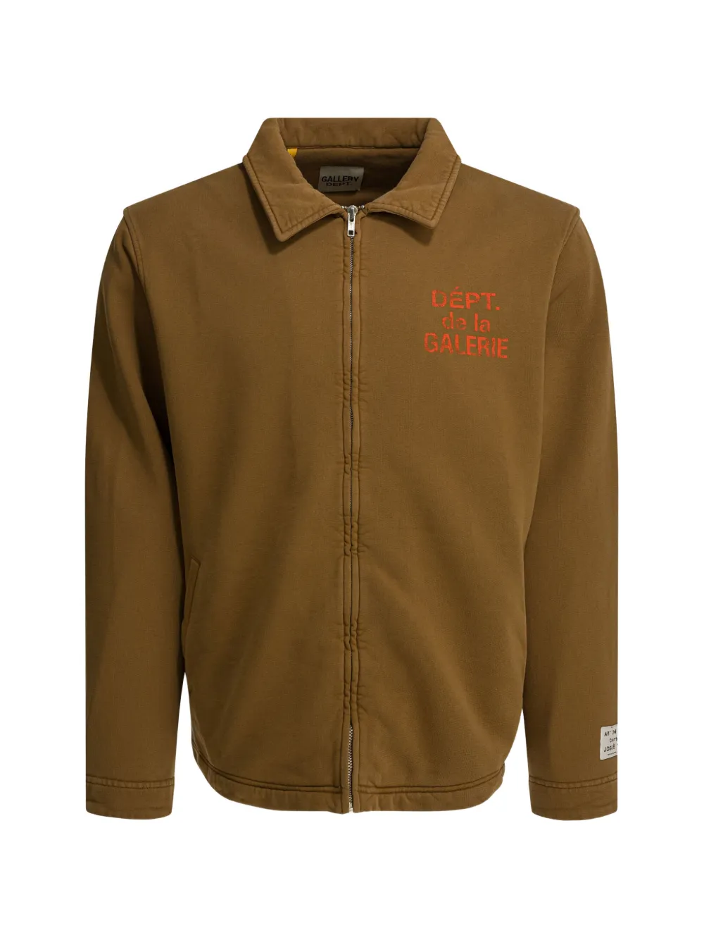 Хлопковое пальто на молнии Gallery Dept., коричневый
Хлопковое пальто на молнии Gallery Dept., коричневый