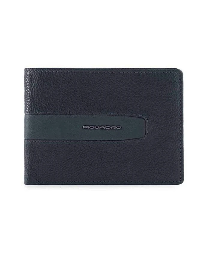 Синий кожаный кошелек с отделением для карт и монет. Piquadro, синий
Синий кожаный кошелек с отделением для карт и монет. Piquadro, синий