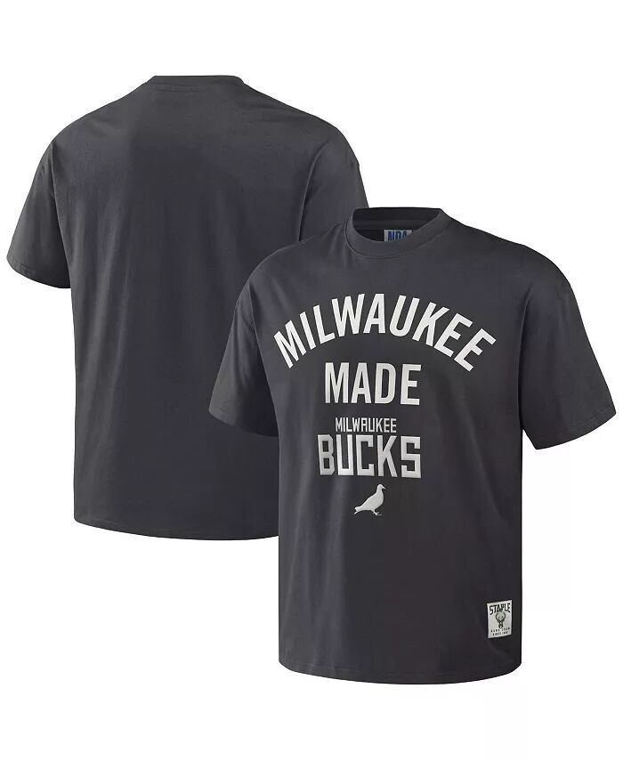 Мужская футболка NBA x Anthracite Milwaukee Bucks Heavyweight Oversize Staple
Мужская футболка NBA x Anthracite Milwaukee Bucks Heavyweight Oversize Staple