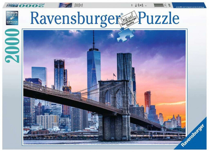 Пазл Ravensburger, 2D, Панорама Нью-Йорка, 1000 шт.
Пазл Ravensburger, 2D, Панорама Нью-Йорка, 1000 шт.