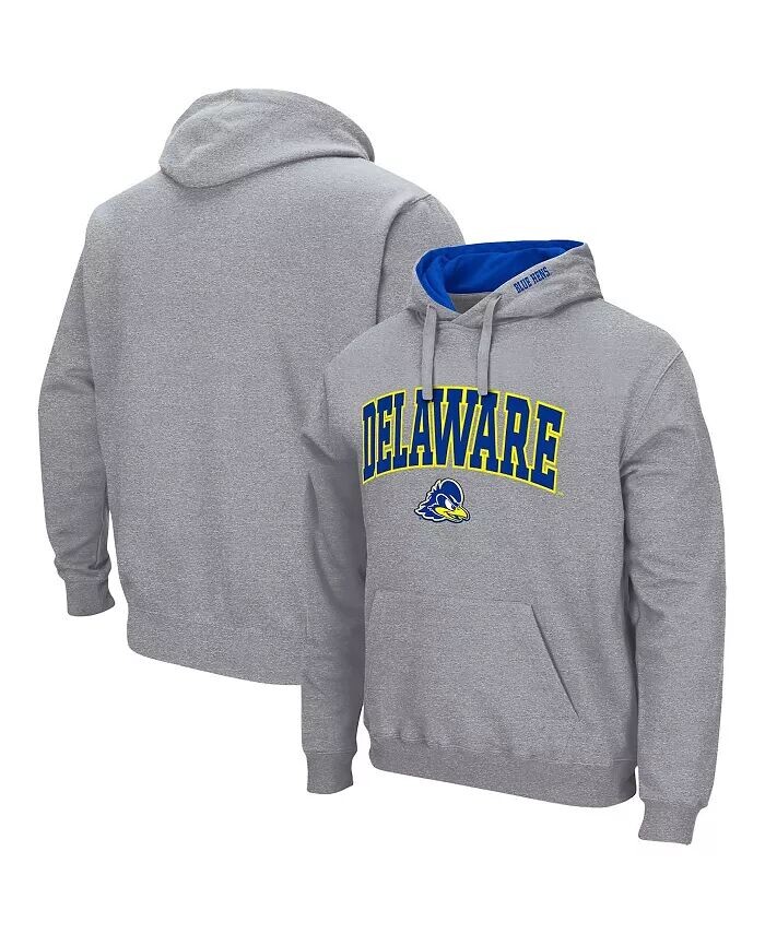 Мужской серый пуловер с капюшоном Delaware Fightin' Blue Hens Arch и логотипом 3.0 Colosseum
Мужской серый пуловер с капюшоном Delaware Fightin' Blue Hens Arch и логотипом 3.0 Colosseum