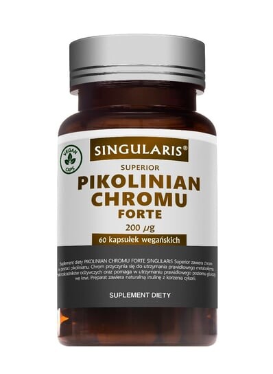 Singularis, Superior, Добавка пиколинат хрома форте, 60 капсул. Singularis-Herbs
Singularis, Superior, Добавка пиколинат хрома форте, 60 капсул. Singularis-Herbs
