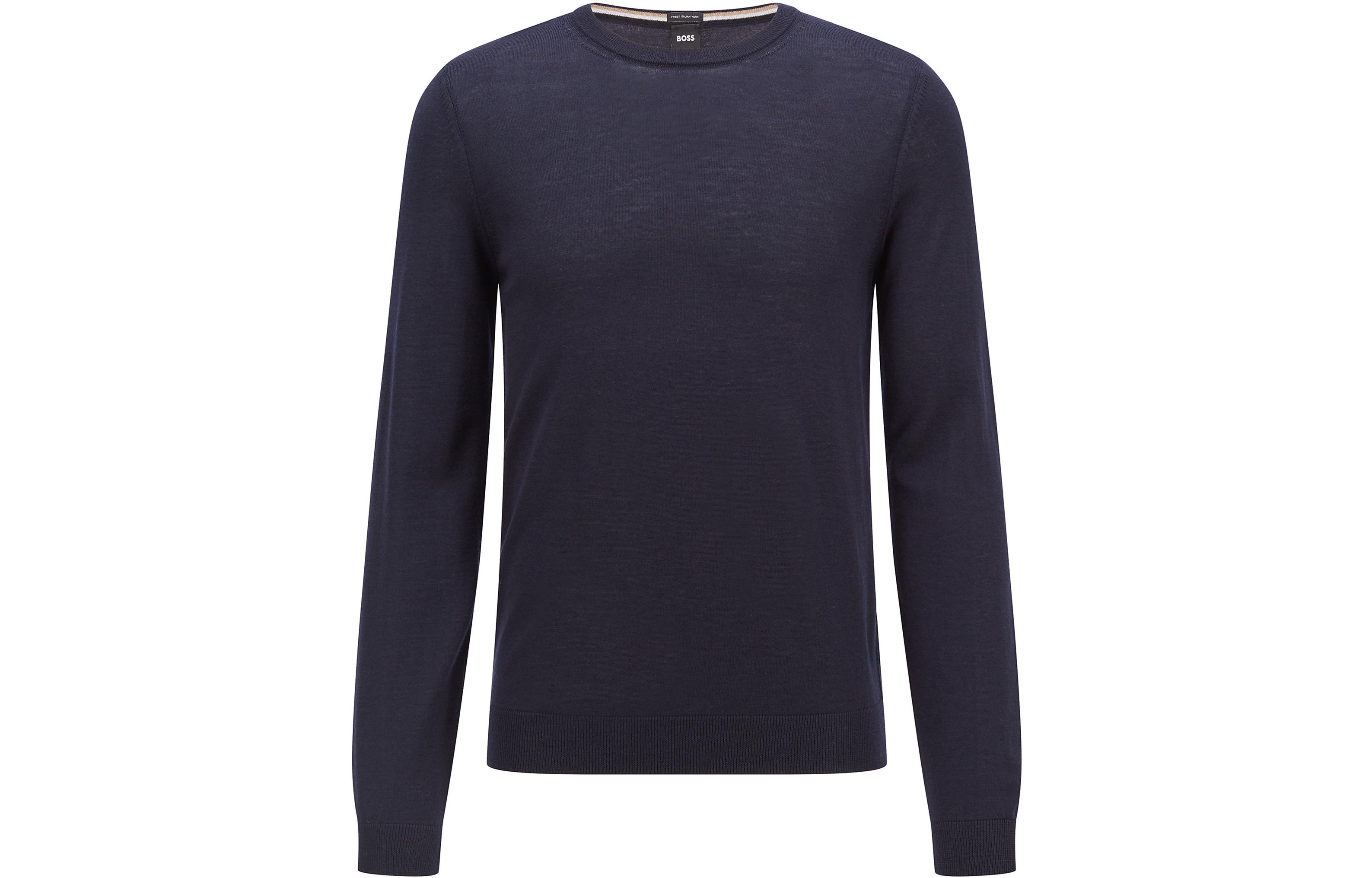 Босс свитер вязаный HUGO BOSS, темно-синий
Босс свитер вязаный HUGO BOSS, темно-синий