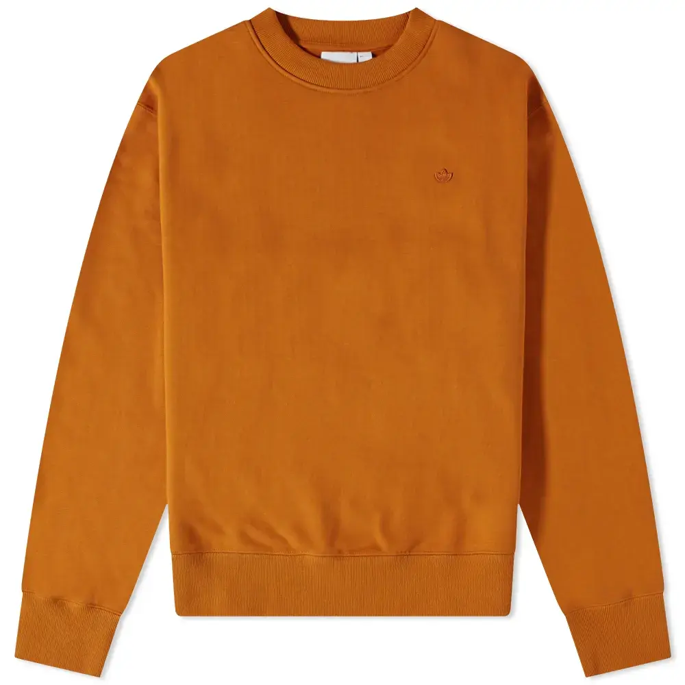 Толстовка с круглым вырезом и нашивкой-логотипом Adidas Adidas Originals, желтый
Толстовка с круглым вырезом и нашивкой-логотипом Adidas Adidas Originals, желтый