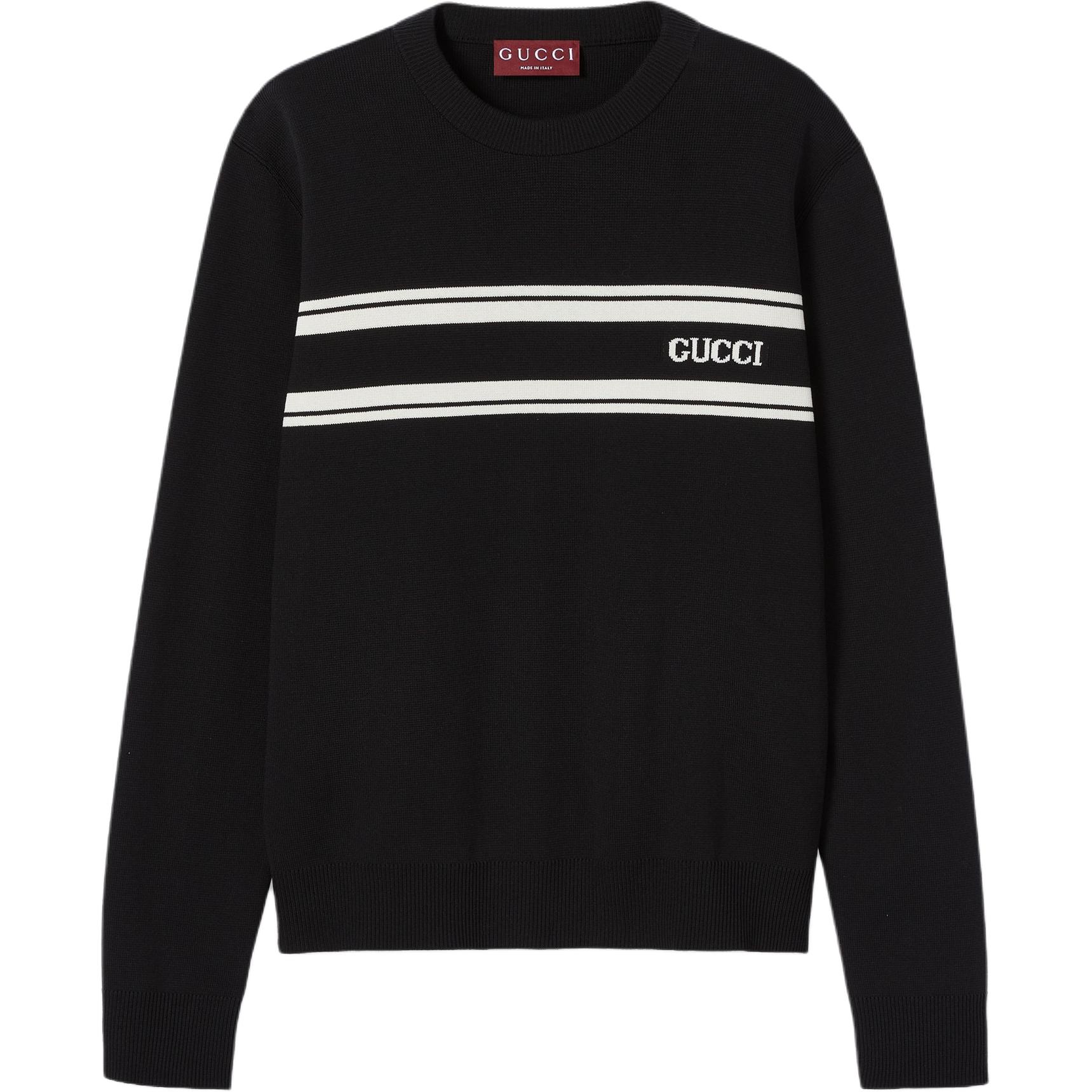 Свитер с интарсией логотипа GUCCI, белый
Свитер с интарсией логотипа GUCCI, белый