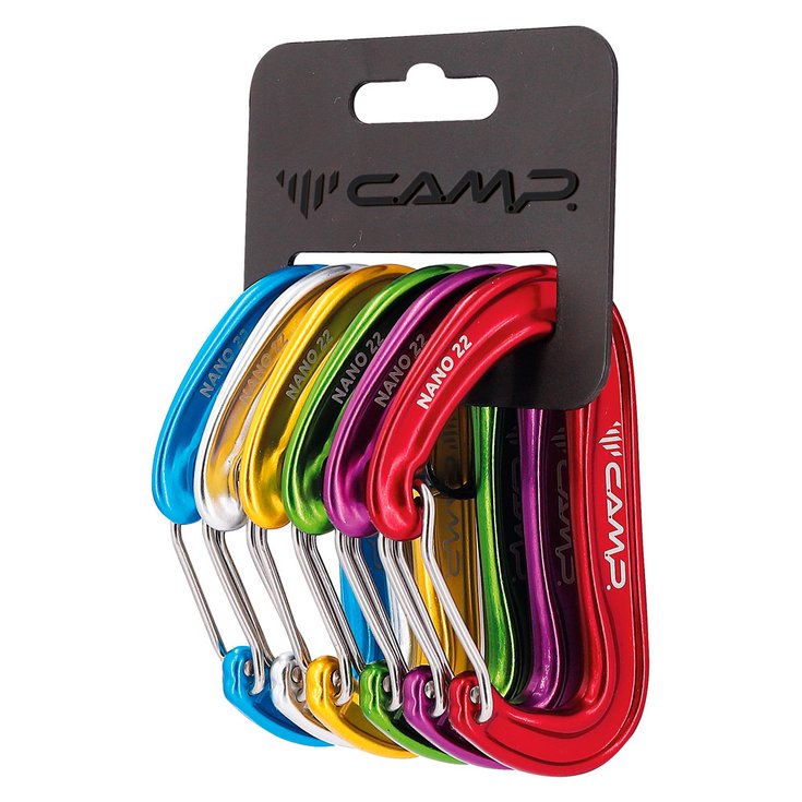Карабин нано 22, комплект из 6 штук C.A.M.P.
Карабин нано 22, комплект из 6 штук C.A.M.P.