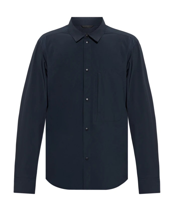 Рубашка с карманом на молнии Woolrich, синий
Рубашка с карманом на молнии Woolrich, синий