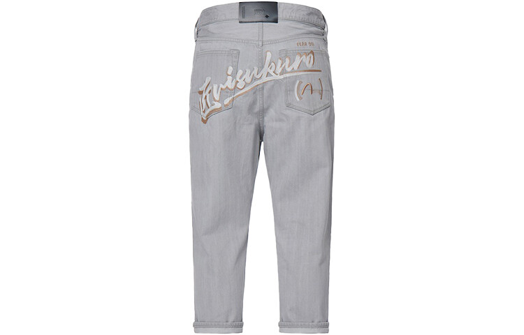 Джинсы мужские светло-серые Evisu, серый
Джинсы мужские светло-серые Evisu, серый