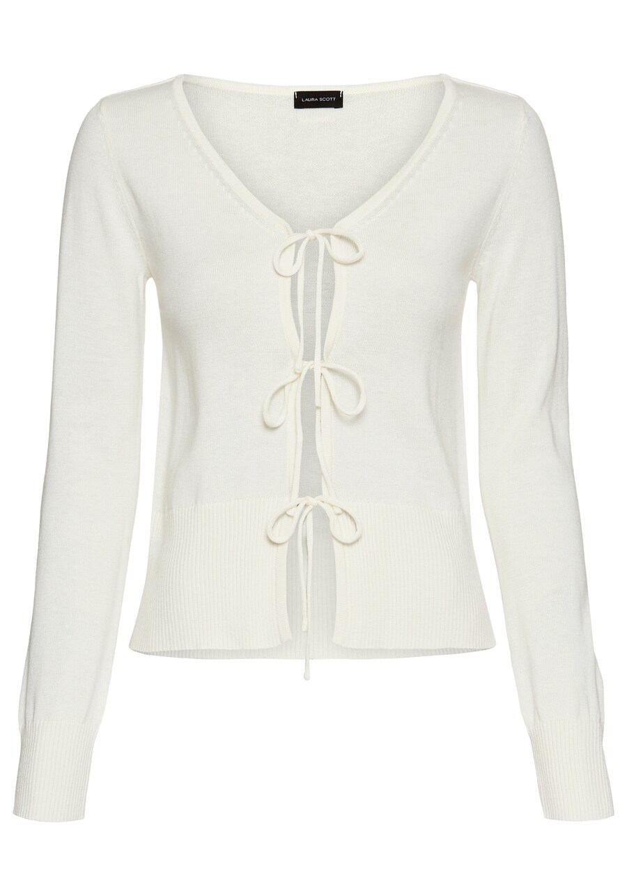 Вязаный кардиган LAURA SCOTT, белый
Вязаный кардиган LAURA SCOTT, белый