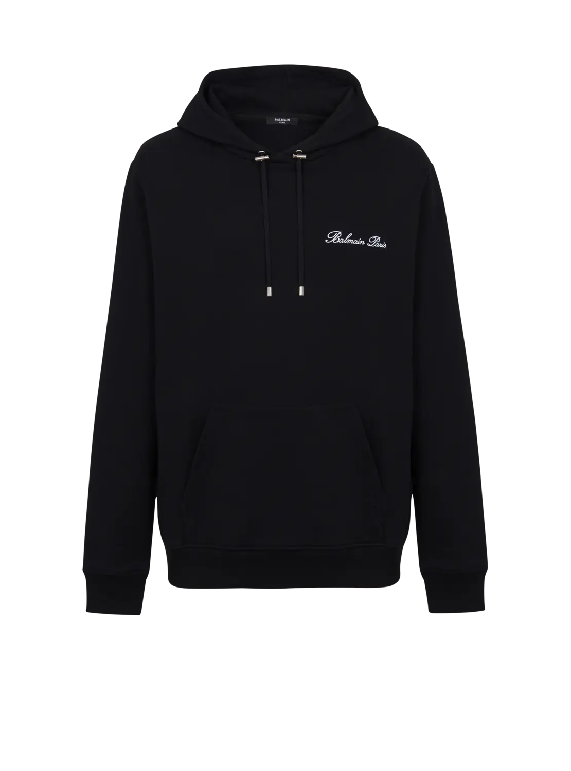 Худи Balmain Signature, белый/хаки/черный
Худи Balmain Signature, белый/хаки/черный