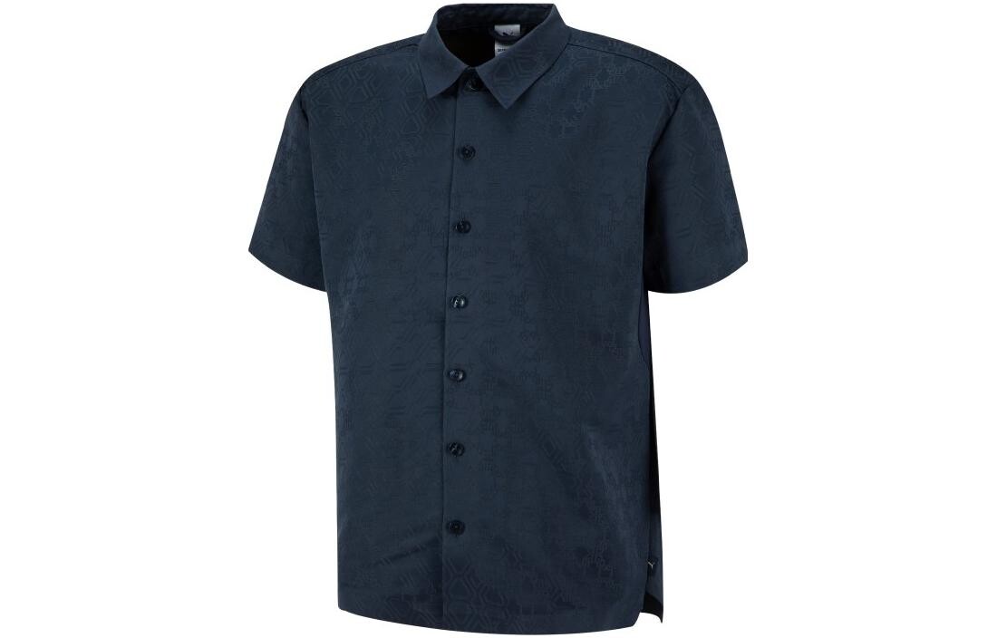 X DAPPER DAN Cobranded Series рубашка мужская темно-синяя Puma, синий
X DAPPER DAN Cobranded Series рубашка мужская темно-синяя Puma, синий