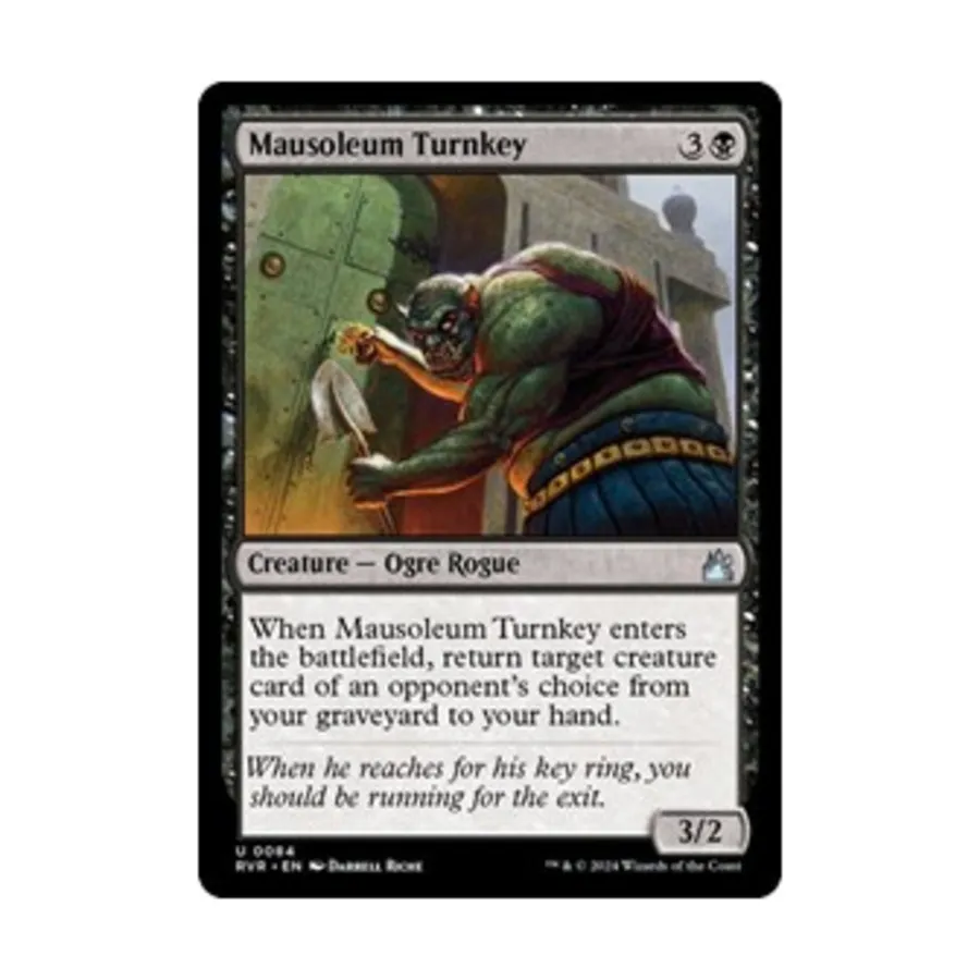 CCG Мавзолей под ключ (У), MTG - Ravnica Remastered
CCG Мавзолей под ключ (У), MTG - Ravnica Remastered