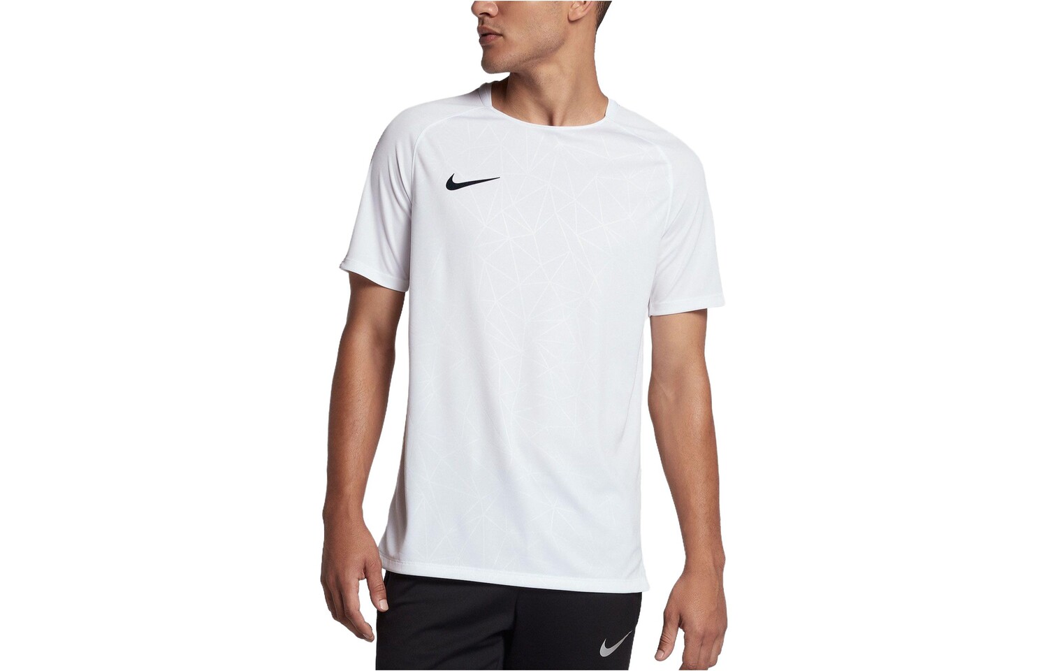 Футболка мужская белая Nike, белый 
Футболка мужская белая Nike, белый