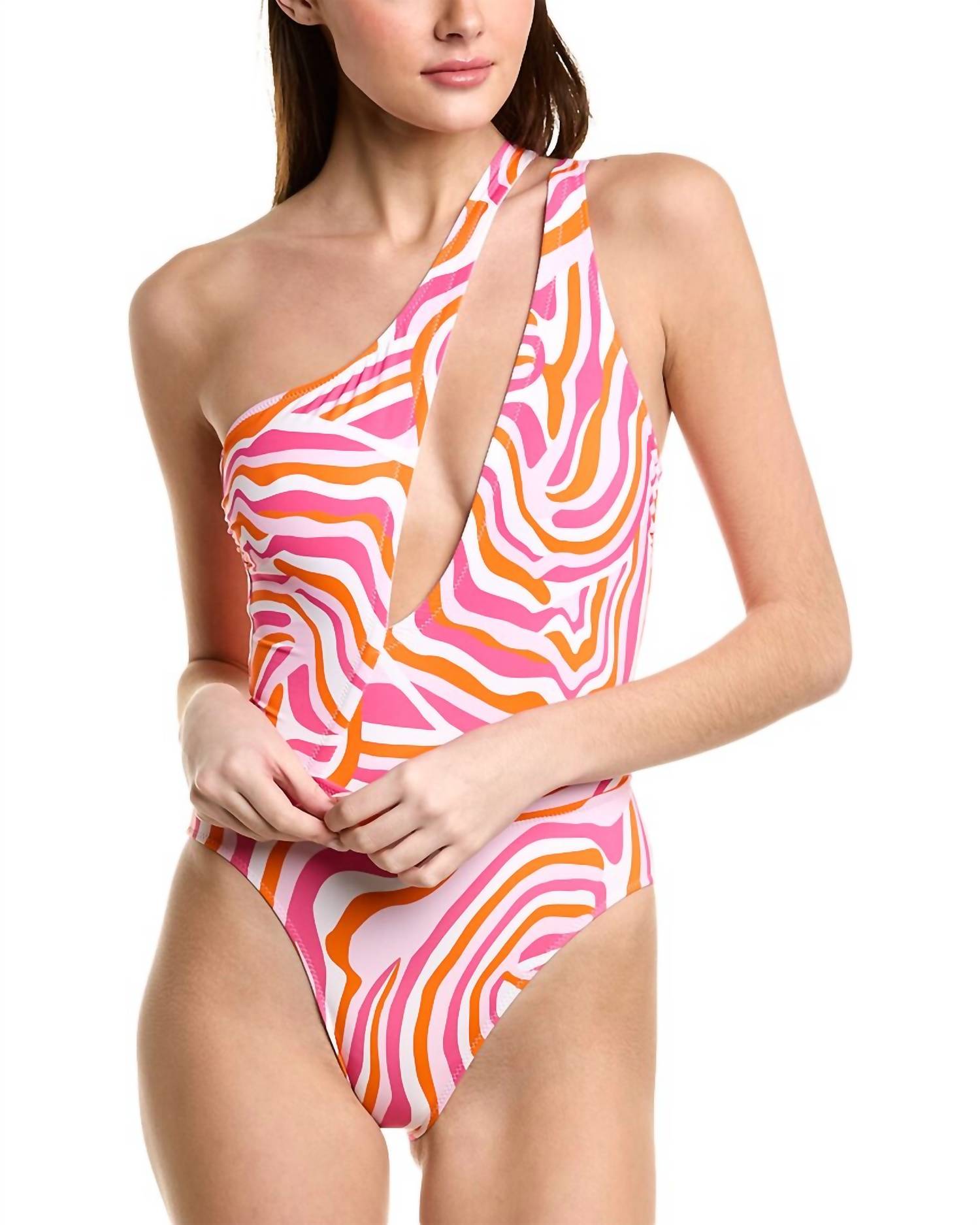 Issi одно плечо цельный купальник с абстрактным принтом зебры Solid & Striped, цвет abstract zebra print
Issi одно плечо цельный купальник с абстрактным принтом зебры Solid & Striped, цвет abstract zebra print