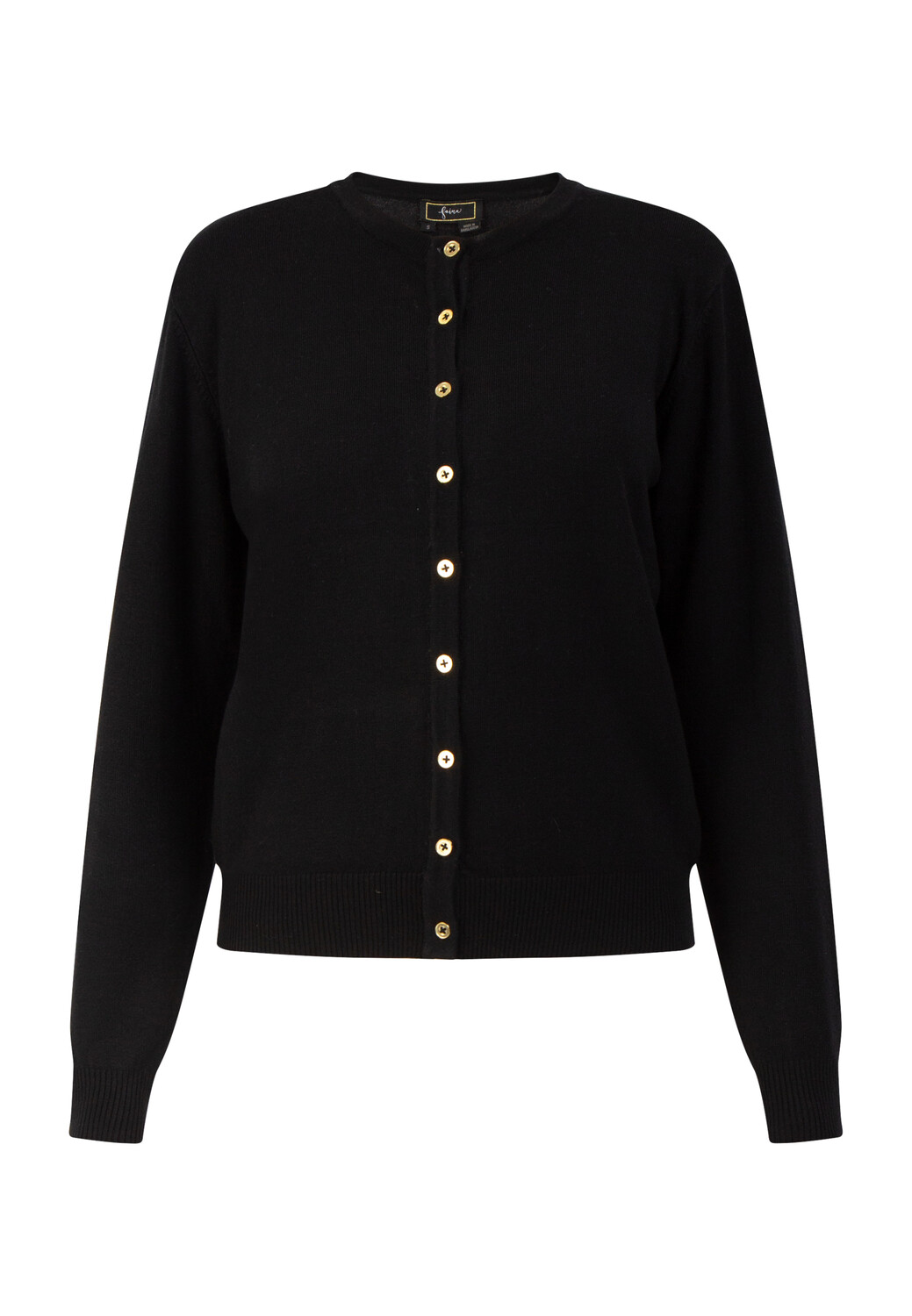 Толстовка faina Cardigan, черный
Толстовка faina Cardigan, черный