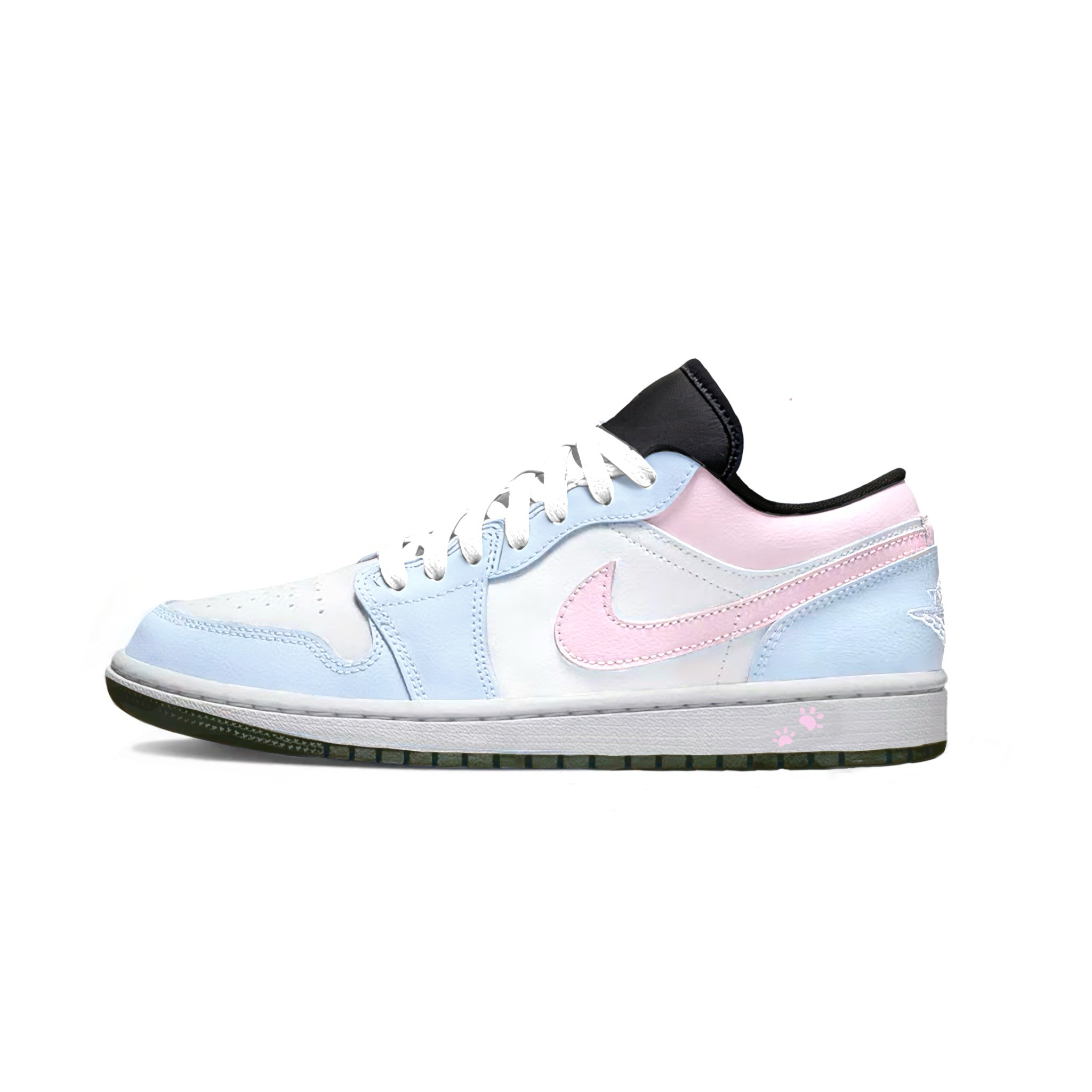 Jordan Air 1 LOW Slip Resistant, Abrasion Resistant, Breathable низкие детские баскетбольные кроссовки Blue Pink
Jordan Air 1 LOW Slip Resistant, Abrasion Resistant, Breathable низкие детские баскетбольные кроссовки Blue Pink