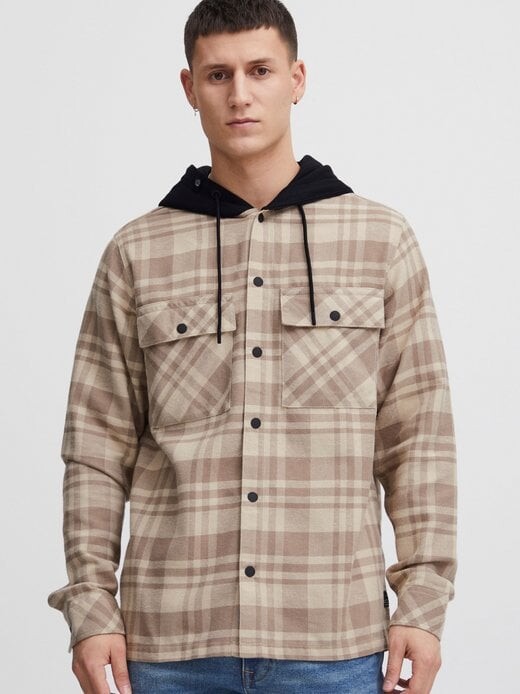 Рубашка с длинным рукавом сдзачары Solid, бежевый 
Рубашка с длинным рукавом сдзачары Solid, бежевый