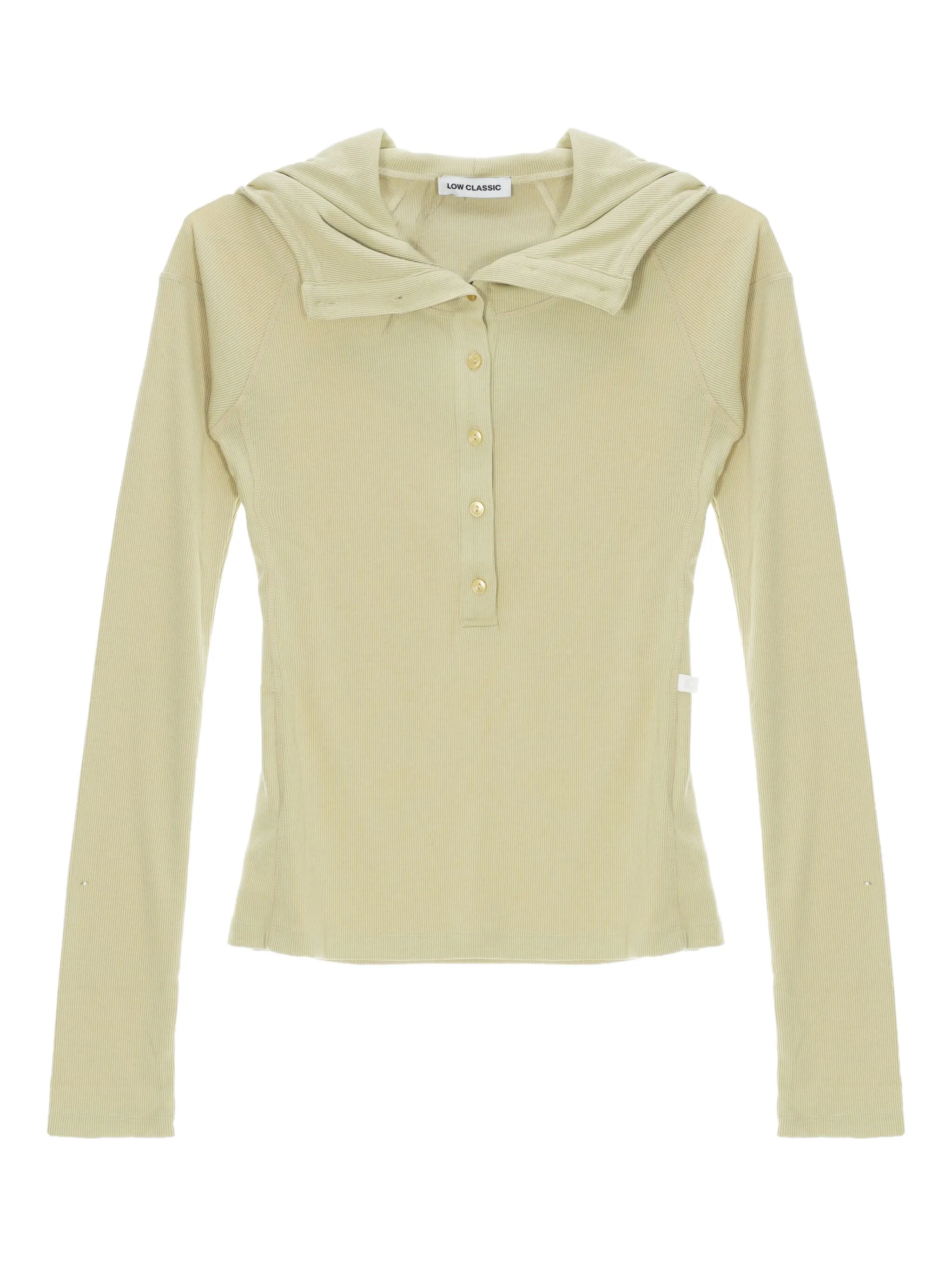 Худи на пуговицах Low Classic, зеленый
Худи на пуговицах Low Classic, зеленый