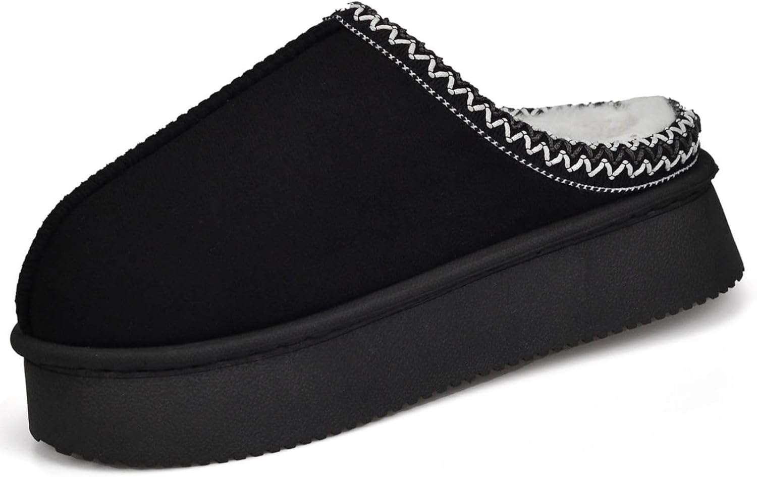 Плюшевые тапочки на платформе для женщин и мужчин - удобная нескользящая подошва, теплые мягкие домашние тапочки с меховой подкладкой для дома и улицы, короткие модели на щиколотку Beranmey, черный
Плюшевые тапочки на платформе для женщин и мужчин - удобная нескользящая подошва, теплые мягкие домашние тапочки с меховой подкладкой для дома и улицы, короткие модели на щиколотку Beranmey, черный
