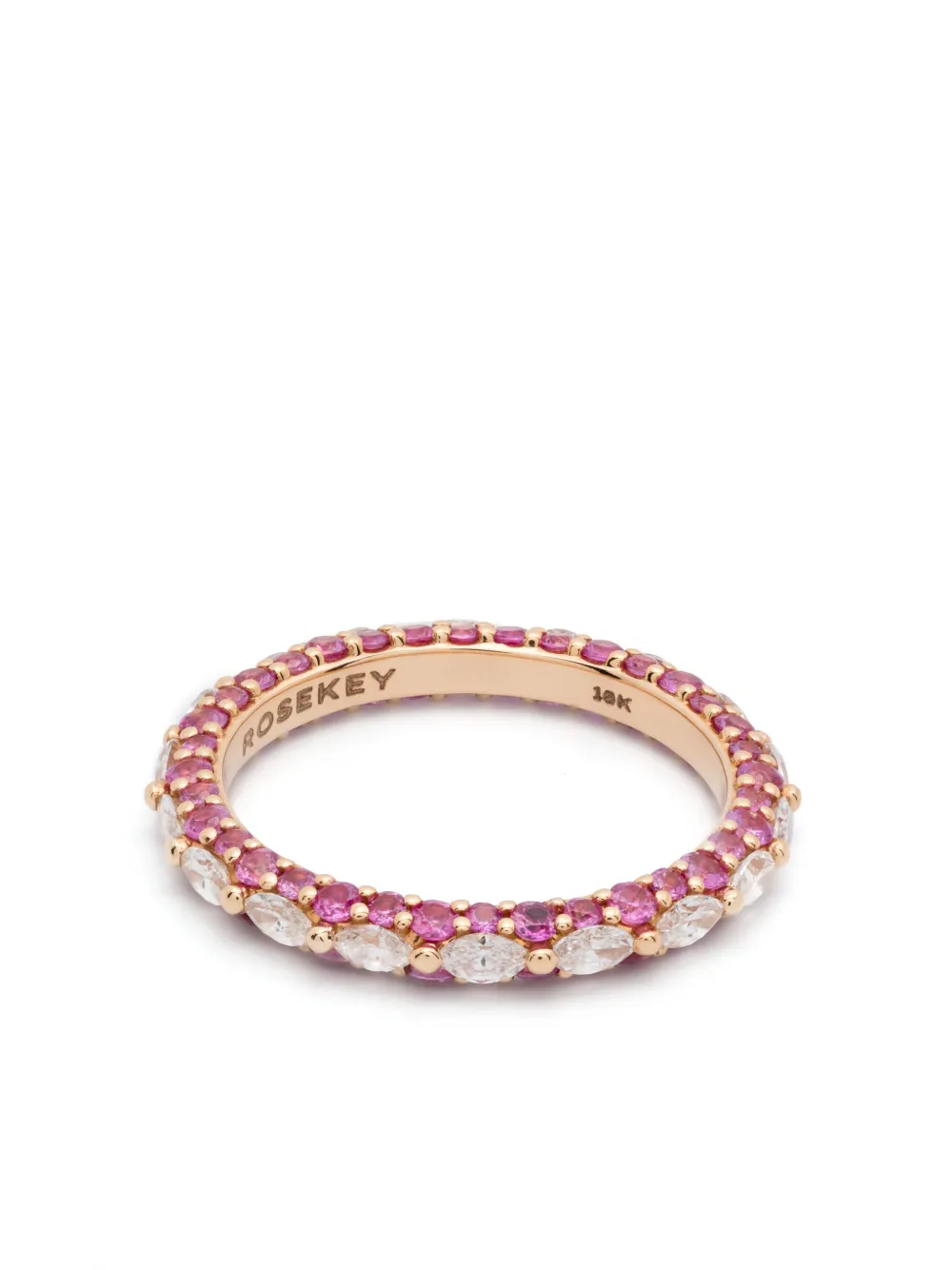 Кольцо из розового золота с бриллиантами и сапфиром Rosekey, розовый
Кольцо из розового золота с бриллиантами и сапфиром Rosekey, розовый