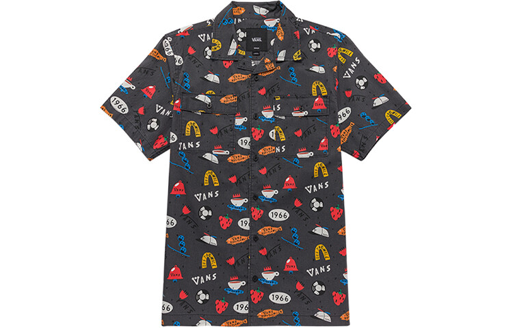 Рубашка унисекс Vans, цвет Black
Рубашка унисекс Vans, цвет Black