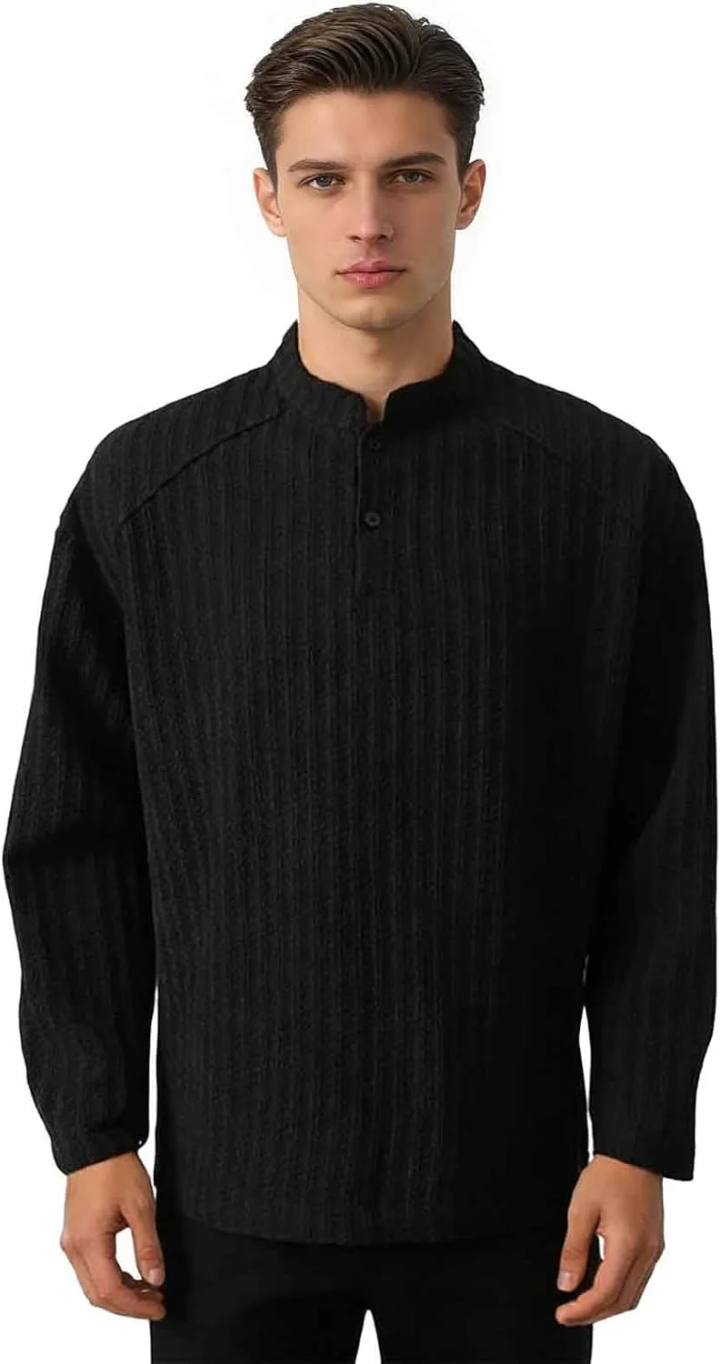 Мужская футболка с длинным рукавом Color Block Striped Tee Pullover Casual Round Neck kuweot
Мужская футболка с длинным рукавом Color Block Striped Tee Pullover Casual Round Neck kuweot