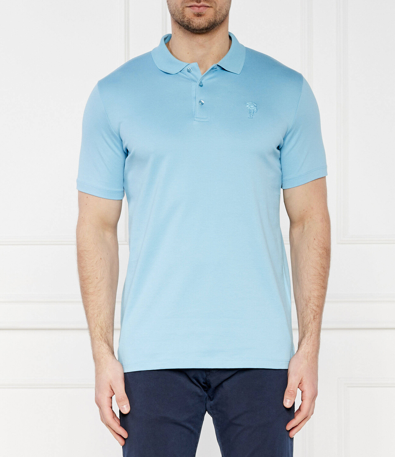 Поло Karl Lagerfeld Slim Fit, небесно-голубой
Поло Karl Lagerfeld Slim Fit, небесно-голубой