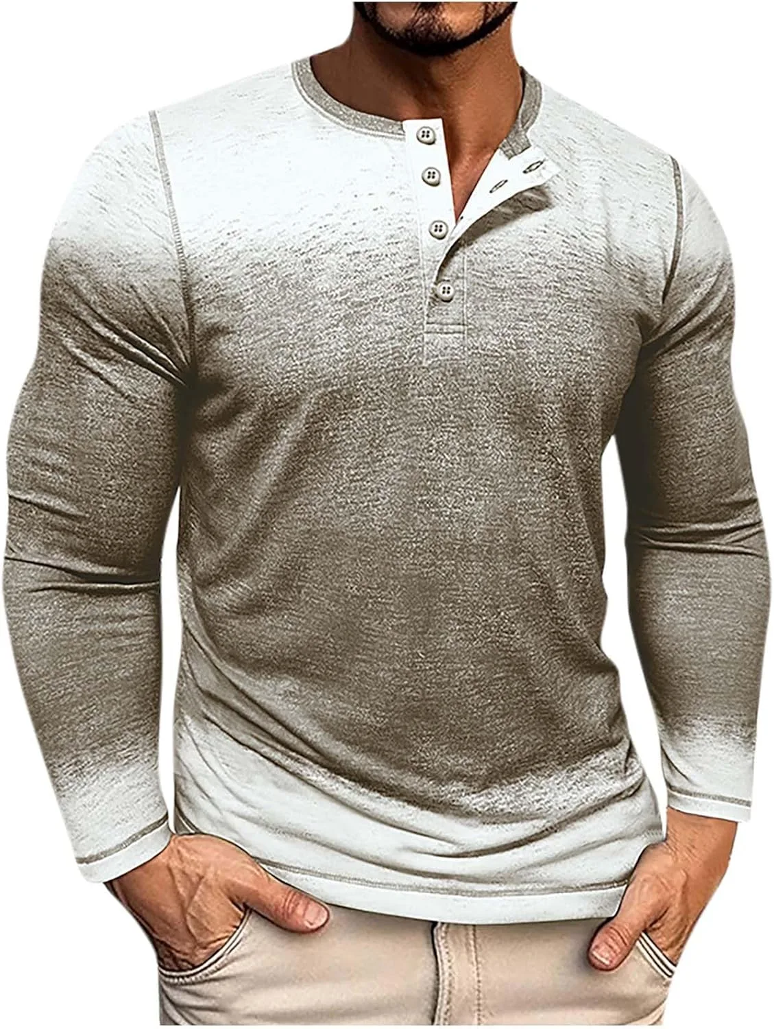 Мужская футболка поло с длинным рукавом stretch casual lightweight button shirt gradient tee regular fit cotton Dovford
Мужская футболка поло с длинным рукавом stretch casual lightweight button shirt gradient tee regular fit cotton Dovford