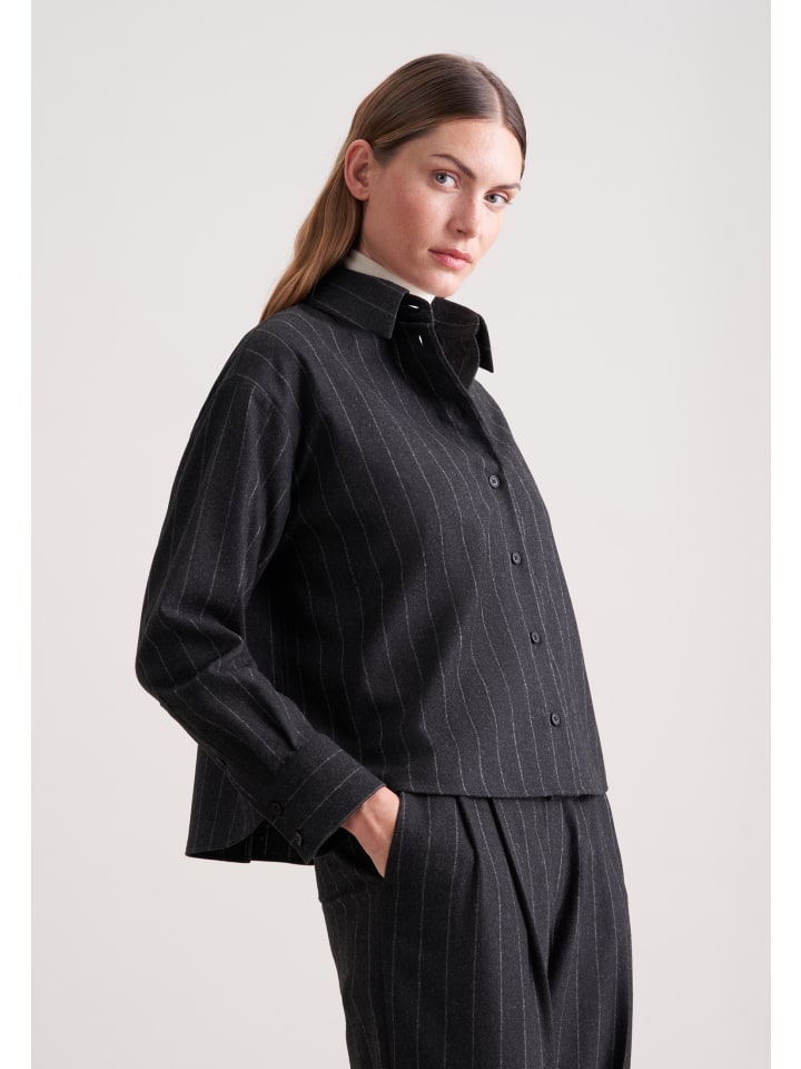 Блузка свободного кроя серого цвета Seidensticker
Блузка свободного кроя серого цвета Seidensticker