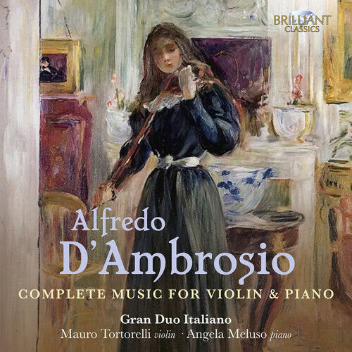 CD диск D'Ambrosio / Gran Duo Italiano: Complete Music for Violin & Piano
CD диск D'Ambrosio / Gran Duo Italiano: Complete Music for Violin & Piano